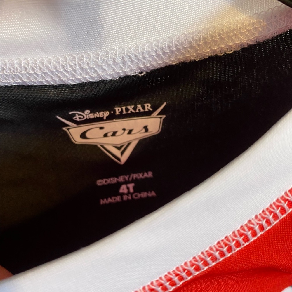 Disney CARS 4T Swim Rashguard and Lightning McQueen Swim Trunks - Picture 5 of 5
